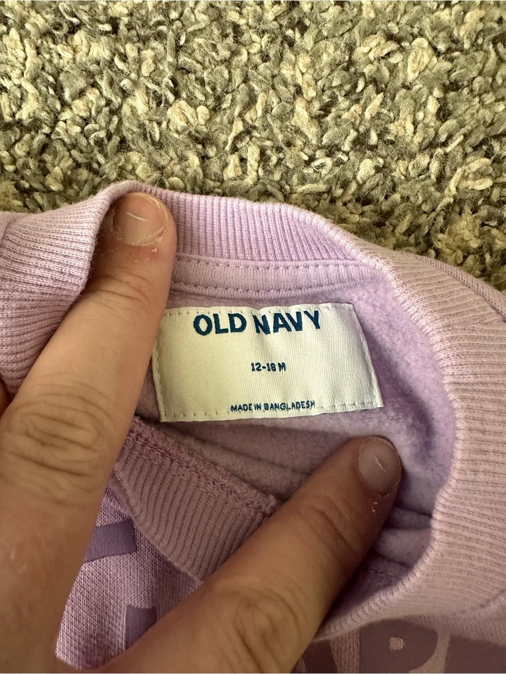 12-18M Old Navy Kids Lavender 